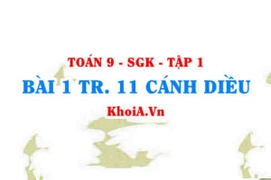 Bài 1 trang 11 Toán 9 Cánh diều Tập 1